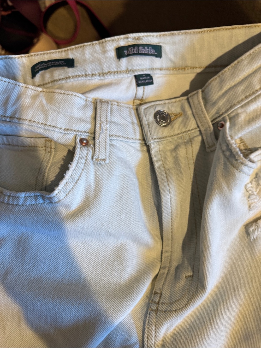 Wild fable Women’s Light Wash Super High Mom Jeans